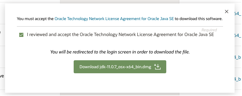 Java jdk 11 download mac os